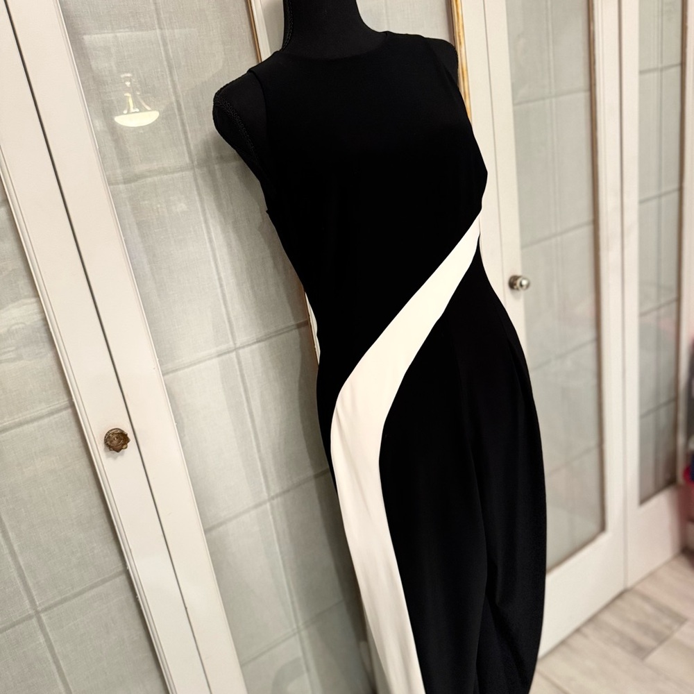 Black and White Women's jumpsuit - Picture 2 of 4